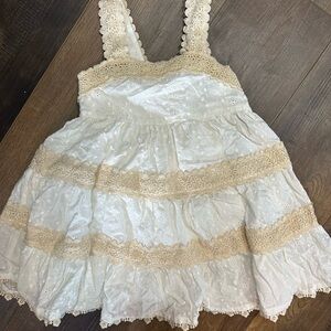 Jason Wu Elegant White and Cream Dress